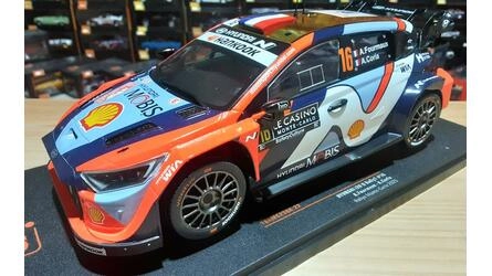 IXO 1/18 - HYUNDAI I20 N RALLY 1 - Nº 16 RALLY MONTE CARLO 2