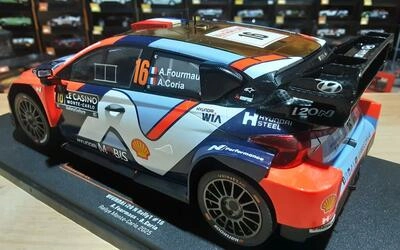 IXO 1/18 - HYUNDAI I20 N RALLY 1 - Nº 16 RALLY MONTE CARLO 2