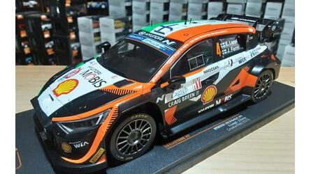 IXO 1/18 - HYUNDAI I20 N RALLY 1 - Nº 4 RALLY CROATIA 2023