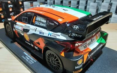 IXO 1/18 - HYUNDAI I20 N RALLY 1 - Nº 4 RALLY CROATIA 2023