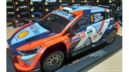 IXO 1/18 - HYUNDAI I20 N RALLY 1 - Nº 8 3º RALLY CHILE 2024