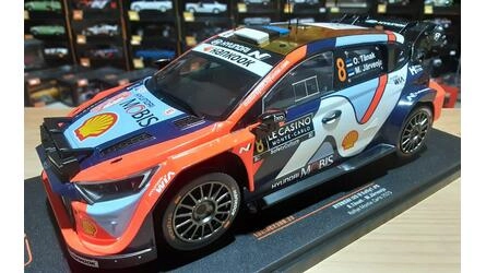 IXO 1/18 - HYUNDAI I20 N RALLY 1 - Nº 8 5º RALLY MONTE CARLO