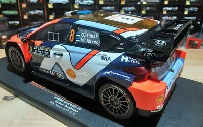 IXO 1/18 - HYUNDAI I20 N RALLY 1 - Nº 8 5º RALLY MONTE CARLO