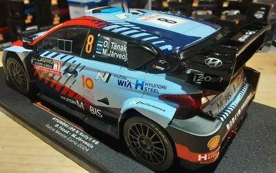 IXO 1/18 - HYUNDAI I20 N RALLY 1 - Nº 8 RALLY MONTE CARLO 20