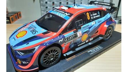 IXO 1/18 - HYUNDAI I20 N RALLY 1 - Nº 8 RALLY MONTE CARLO 20