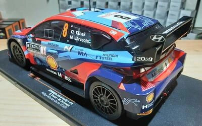 IXO 1/18 - HYUNDAI I20 N RALLY 1 - Nº 8 RALLY MONTE CARLO 20