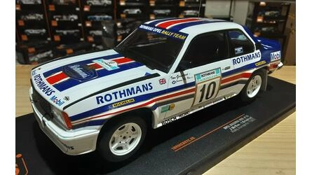 IXO 1/18 - OPEL ASCONA B 400 - Nº 10 - RALLY ACROPOLIS 1982