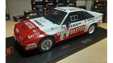 IXO 1/18 - OPEL MANTA B 400 - BASTOS - Nº 5 - RALLY YPRES 19