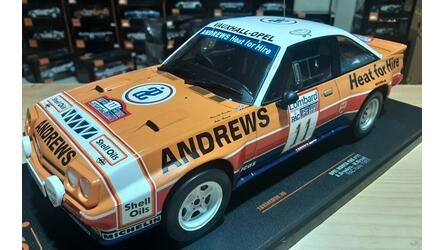IXO 1/18 - OPEL MANTA B 400 RHD - Nº 11 - RALLY RAC 1985