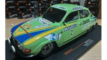 IXO 1/18 - SAAB 96 V4 - Nº 2 - RALLY SWEDEN 1976