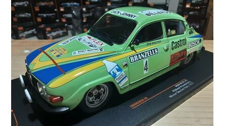 IXO 1/18 - SAAB 96 V4 - Nº 4 - RALLY SWEDEN 1976