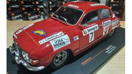 IXO 1/18 - SAAB 96 V4 - Nº  7 - RALLY SWEDEN 1973