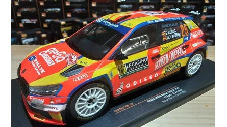 IXO 1/18 - SKODA FABIA RS RALLY 2 - Nº 25  9º RALLY MONTE CA