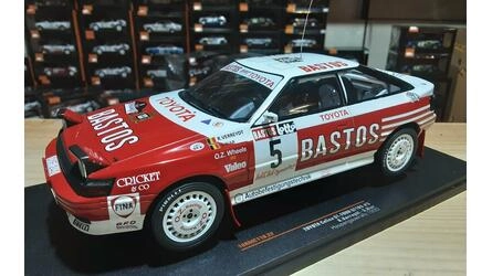 IXO 1/18 - TOYOTA CELICA GT-FOUR ST 165 - BASTOS - Nº 5 RALL