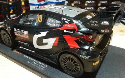IXO 1/18 - TOYOTA GR YARIS RALLY 1 - Nº 33  RALLY  MONTE CAR