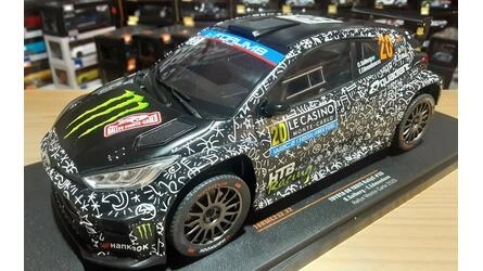 IXO 1/18 - TOYOTA YARIS GR HYBRID RALLY2 TEAM TOYOTA PRINTSP
