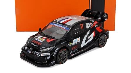 IXO 1/18 - TOYOTA YARIS RALLY 1 - Nº 17  2º RALLY ISLAS CANA