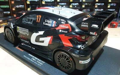 IXO 1/18 - TOYOTA YARIS RALLY 1 - Nº 17  WINNER RALLY MONTE 