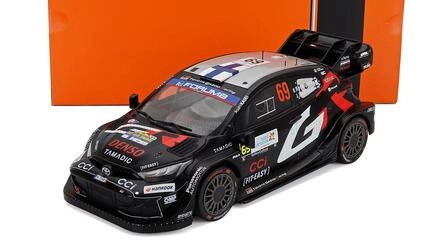 IXO 1/18 - TOYOTA YARIS RALLY 1 - Nº 69  WINNER RALLY ISLAS 