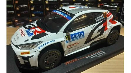 IXO 1/18 - TOYOTA YARIS RALLY 2 - Nº 37 RALLY FINLAND 2024