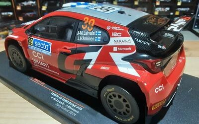 IXO 1/18 - TOYOTA YARIS RALLY 2 - Nº 39 6th RALLY FINLAND 20