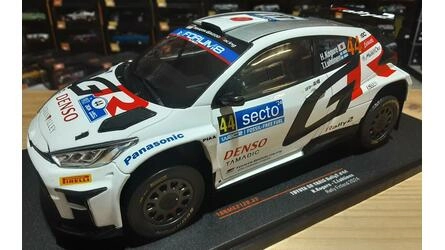 IXO 1/18 - TOYOTA YARIS RALLY 2 - Nº 44 RALLY FINLAND 2024