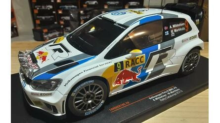 IXO 1/18 - VW POLO R WRC - Nº 9 - RALLY DA CATALUNYA - 2013