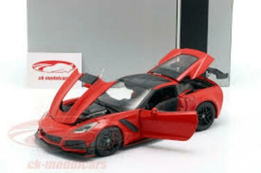 IXO 1/18 - CHEVROLET CORVETTE C7 ZR1 - 2019 - RED