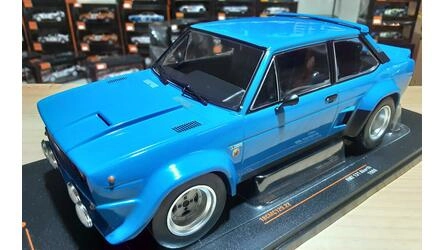 IXO 1/18 - FIAT 131 ABARTH - BLUE - 1980