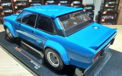 IXO 1/18 - FIAT 131 ABARTH - BLUE - 1980