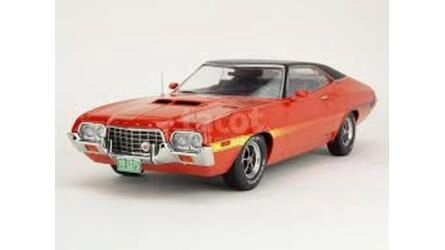 IXO 1/18 - FORD GRAN TORINO SPORT - 1972 - RED