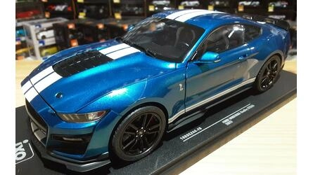 IXO 1/18 - FORD MUSTANG SHELBY - 2022 -METALLIC BLUE