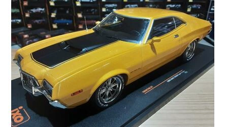 IXO 1/18 - FORD USA GRAN TORINO SPORT COUPE - ORANGE METALLI
