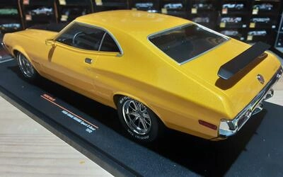 IXO 1/18 - FORD USA GRAN TORINO SPORT COUPE - ORANGE METALLI