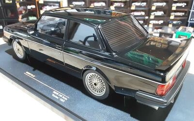 IXO 1/18 - VOLVO 240 TURBO CUSTOM - BLACK - 1984