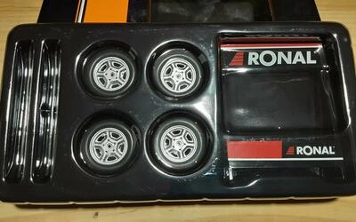 IXO 1/18 -  SET OF 4 WHEELS RONAL GM SILVER