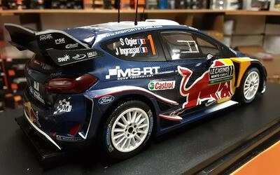IXO 1/24 - FORD FIESTA WRC - Nº 1 RALLY MONTE CARLO 2018