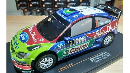 IXO 1/24 - FORD FOCUS RS WRC - Nº 3  RALLY SARDEGNA 2