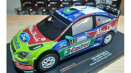 IXO 1/24 - FORD FOCUS RS WRC - Nº 4  WINNER RALLY SARDEGNA 2