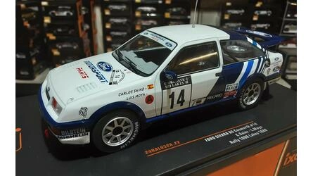 IXO 1/24 - FORD SIERRA RS COSWORTH - Nº 14 RALLY 1000 LAKES 