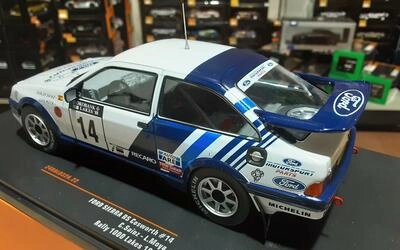 IXO 1/24 - FORD SIERRA RS COSWORTH - Nº 14 RALLY 1000 LAKES 