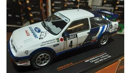 IXO 1/24 - FORD SIERRA RS COSWORTH - Nº 4 RALLY 1000 LAKES 