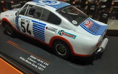 IXO 1/24 - SKODA 130 RS  - Nº 54 RALLY MONTE CARLO 1977