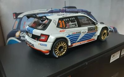 IXO 1/24 - SKODA FABIA R5 - Nº 31 - RALLY MONTE CARLO 2017