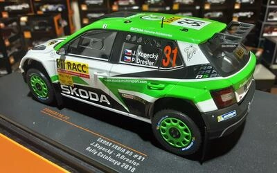 IXO 1/24 - SKODA FABIA RS  - Nº 31 RALLY CATALUNYA 2018