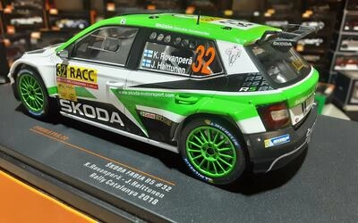 IXO 1/24 - SKODA FABIA RS  - Nº 32 RALLY CATALUNYA 2018