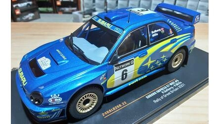 IXO 1/24 - SUBARU IMPREZA S7 WRC - Nº 6 RALLY GREAT BRITAIN 