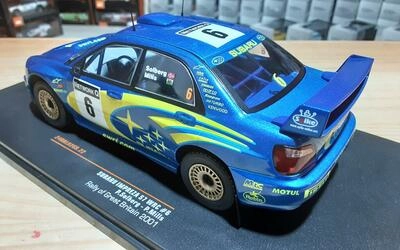 IXO 1/24 - SUBARU IMPREZA S7 WRC - Nº 6 RALLY GREAT BRITAIN 