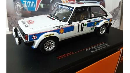 IXO 1/24 - TALBOT SUNBEAM LOTUS - Nº 16 - RALLY MONTE CARLO 