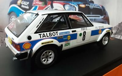 IXO 1/24 - TALBOT SUNBEAM LOTUS - Nº 8 - RALLY MONTE CARLO 1